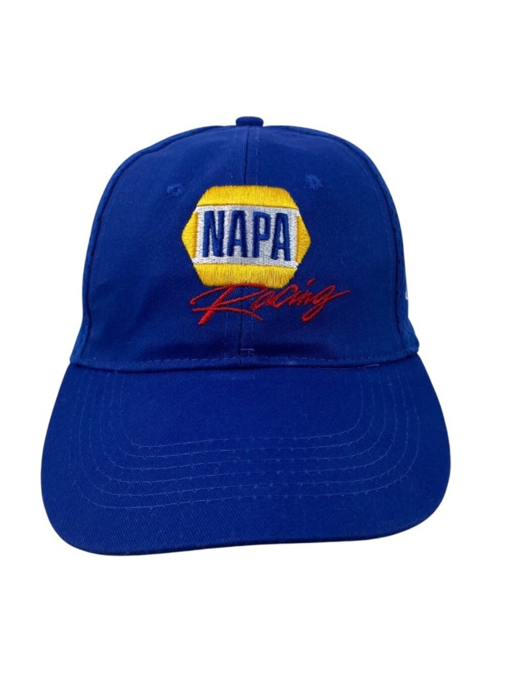 NAPA Racing Embroidered Adjustable Blue Hat With Mesh Back